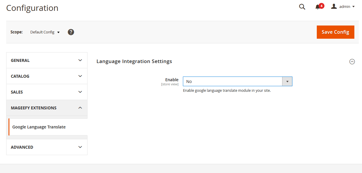 Module Configuration Module Configuration