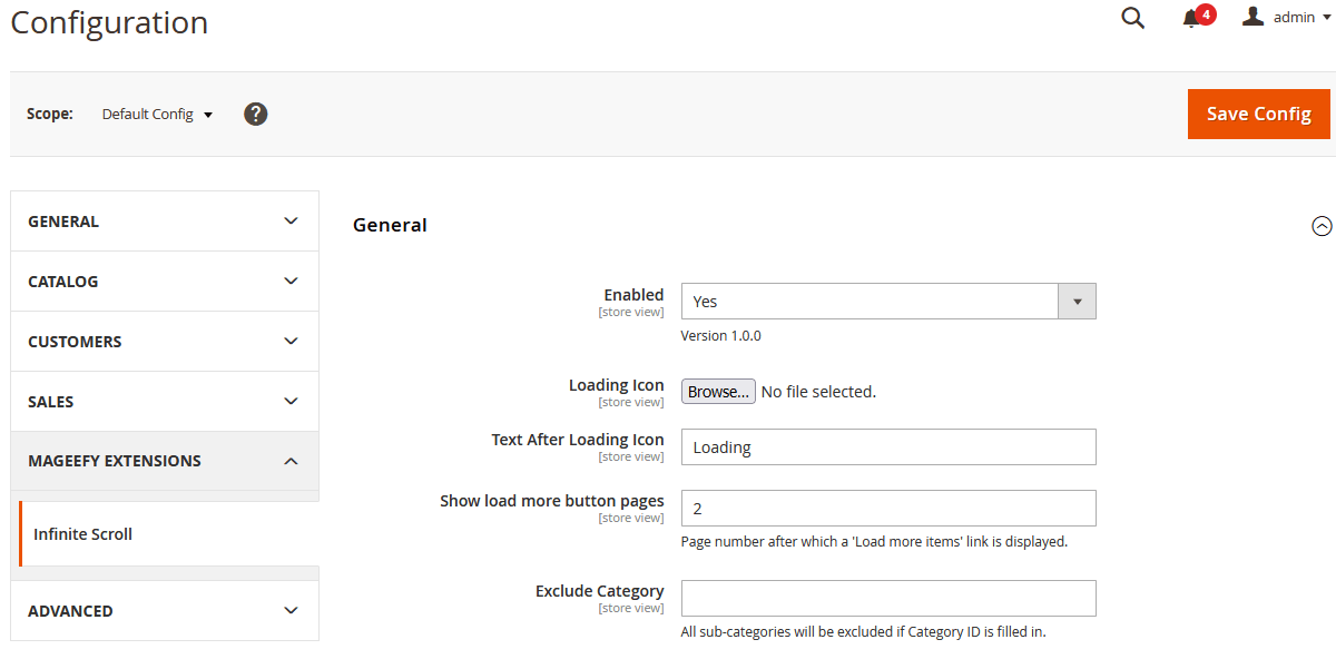 Module Configuration Module Configuration