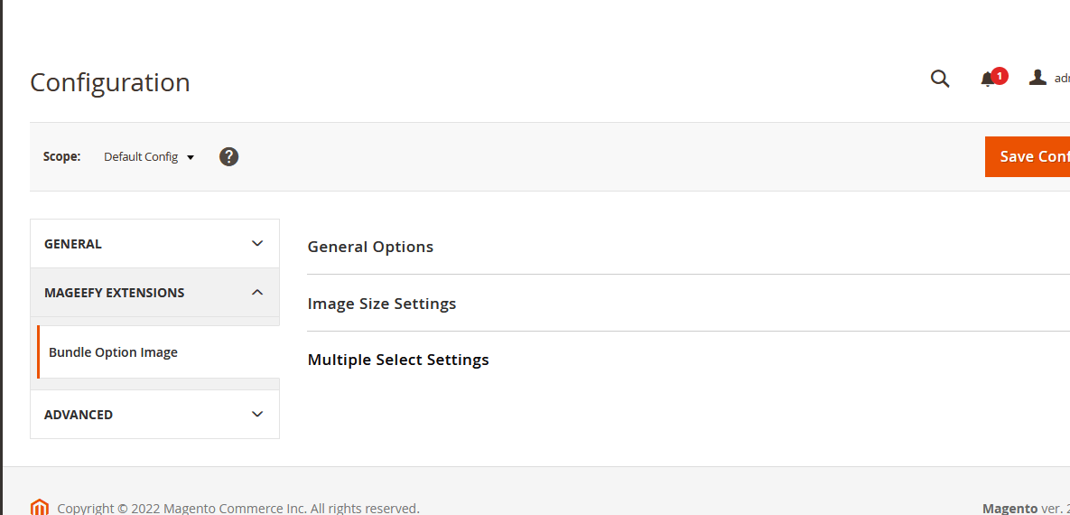 Module Configuration Module Configuration