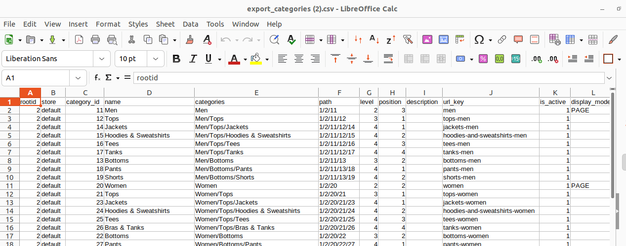 Export CSV File Export CSV File