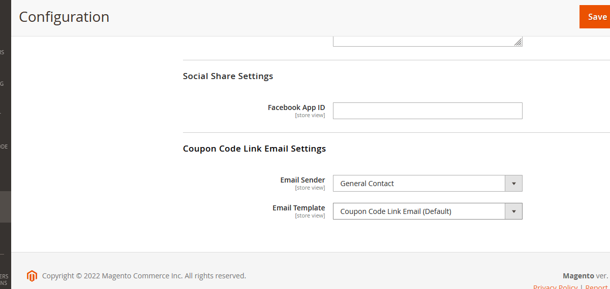 Module Configuration Module Configuration