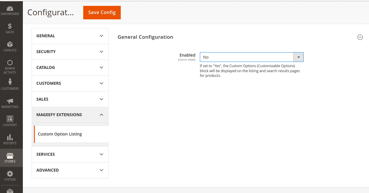 Module Configuration Module Configuration