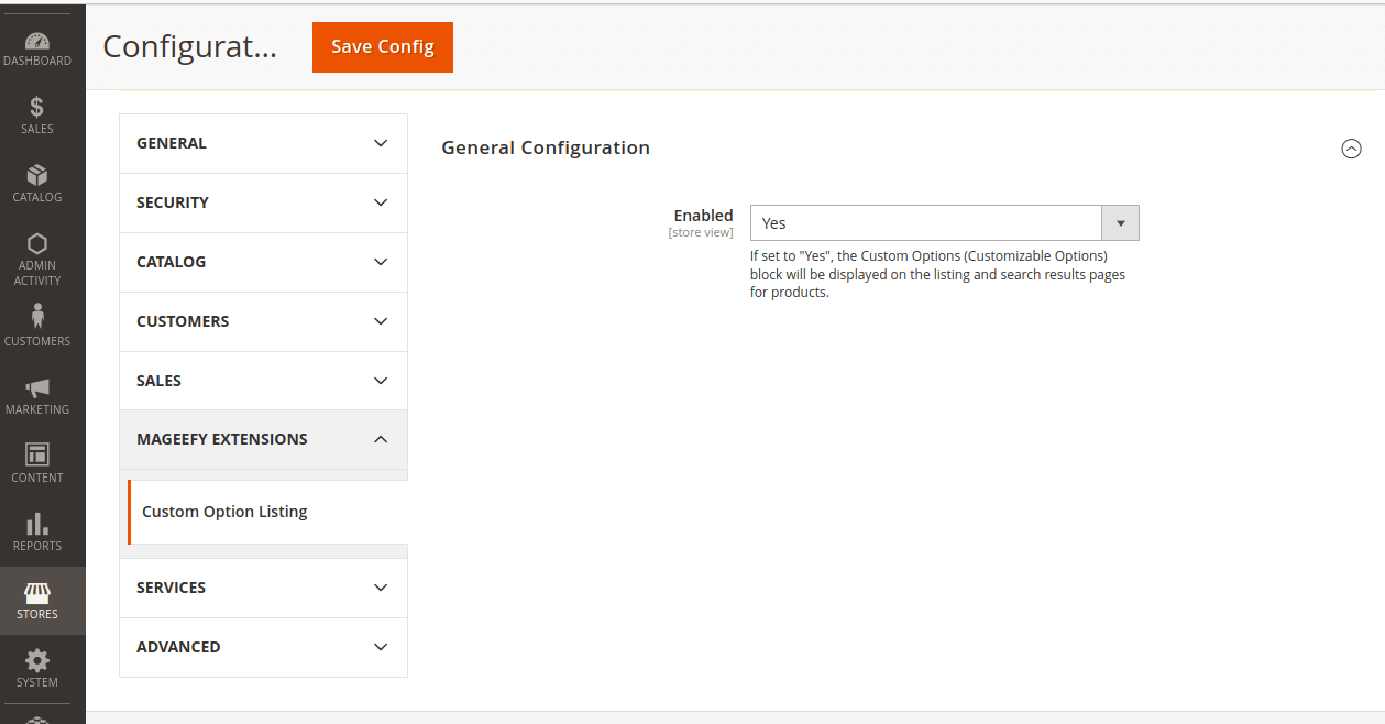 Module Configuration Module Configuration