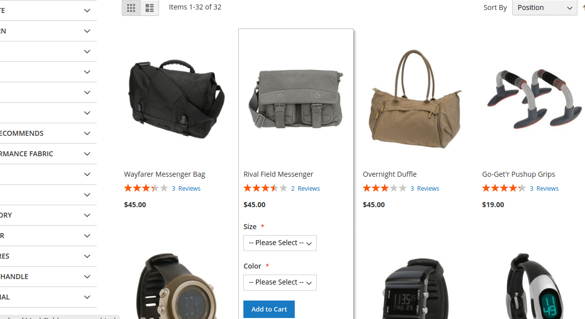 Product Listing Page Product Listing Page