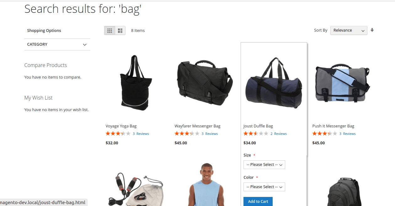 Search Results Page Search Results Page