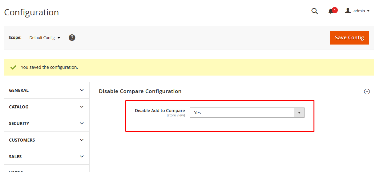Module Disable Module Disable