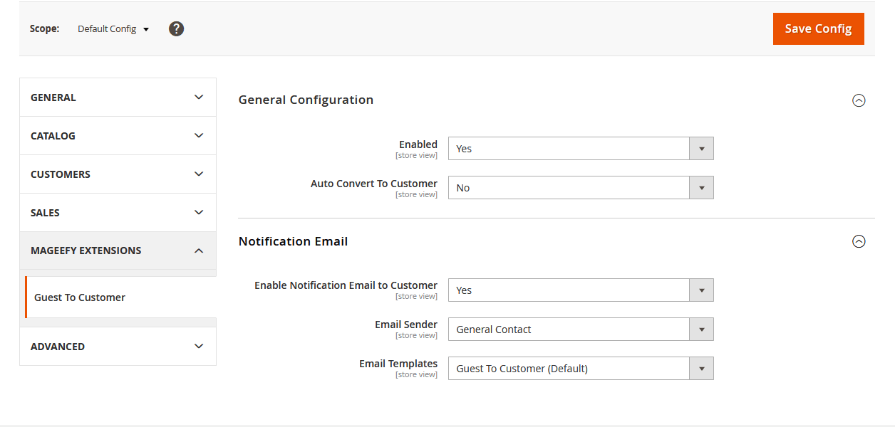 Module Configuration Module Configuration