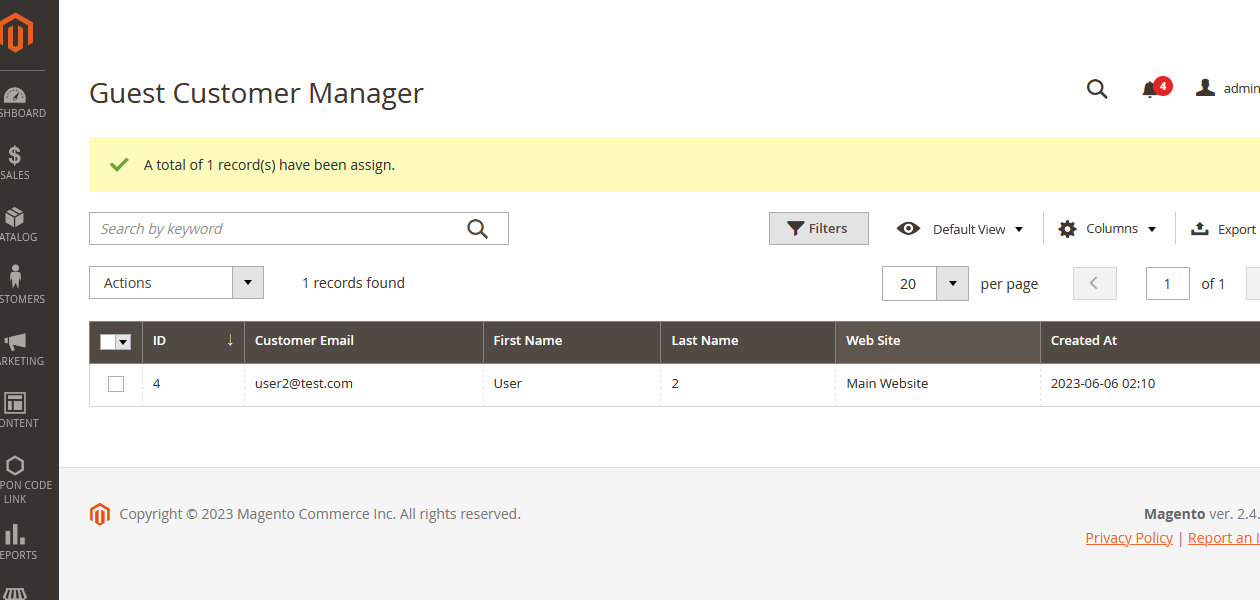 Success Message Success Message