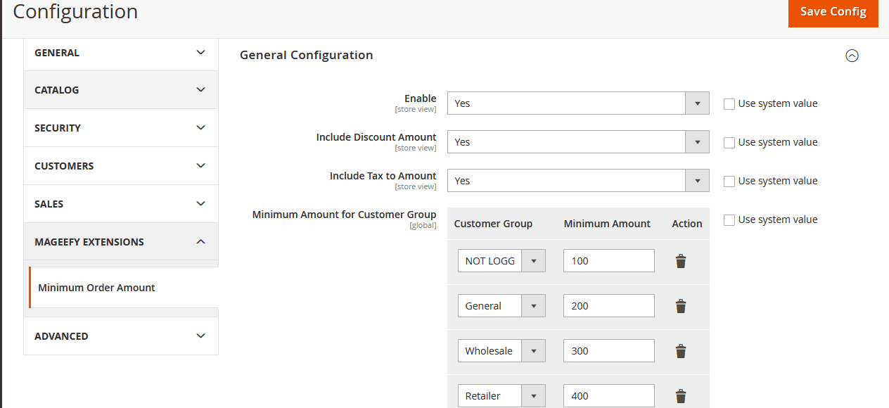 Configuration Configuration