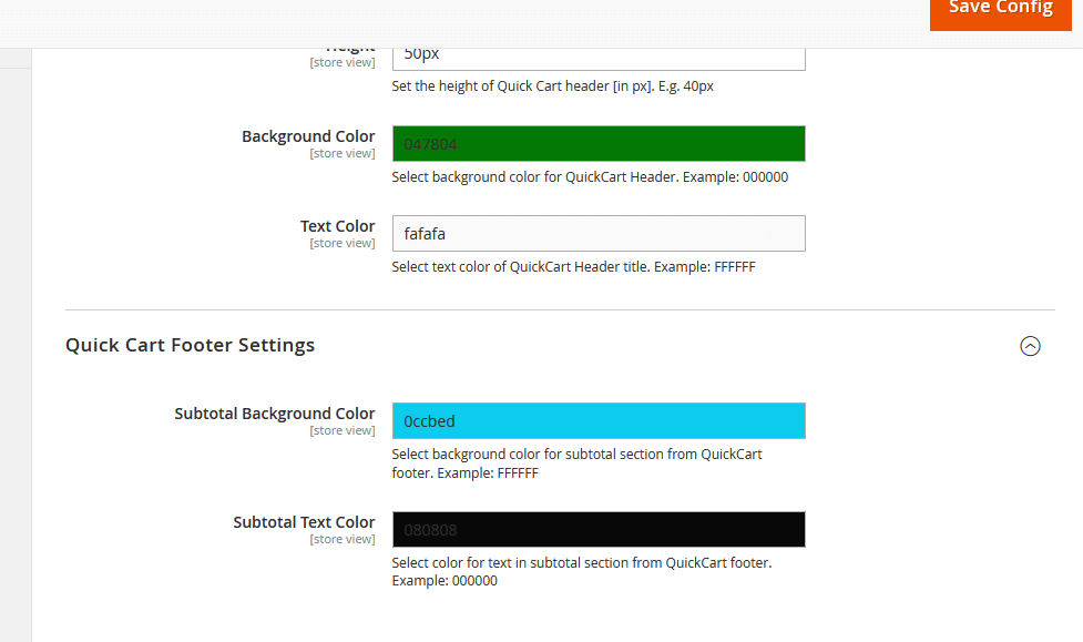 Admin Settings Admin Settings