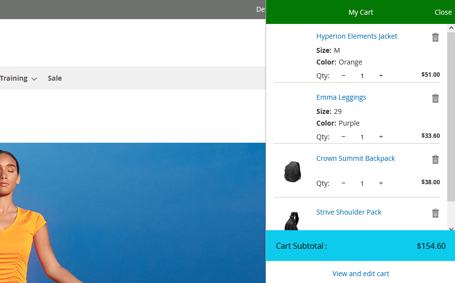 My Cart Popup My Cart Popup