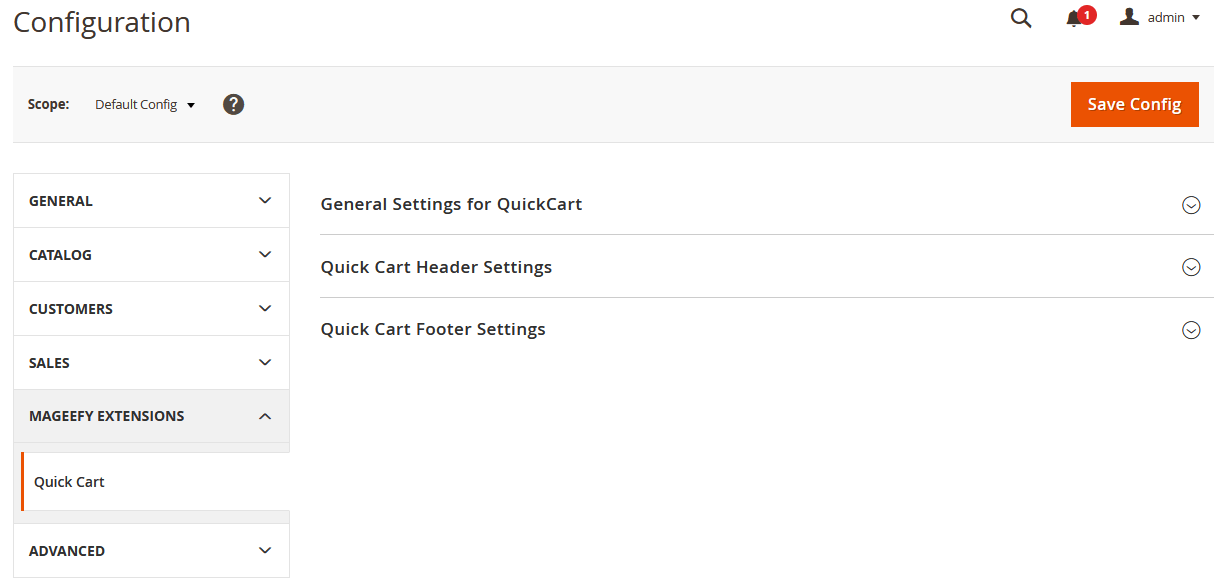 Quick Cart Module Quick Cart Module