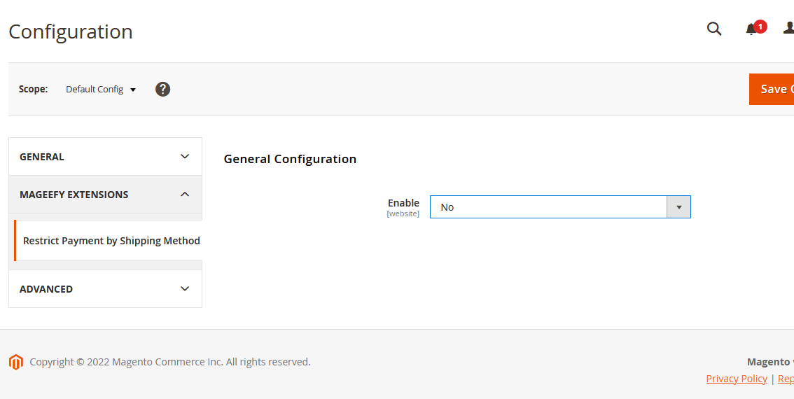 Module Configuration Module Configuration