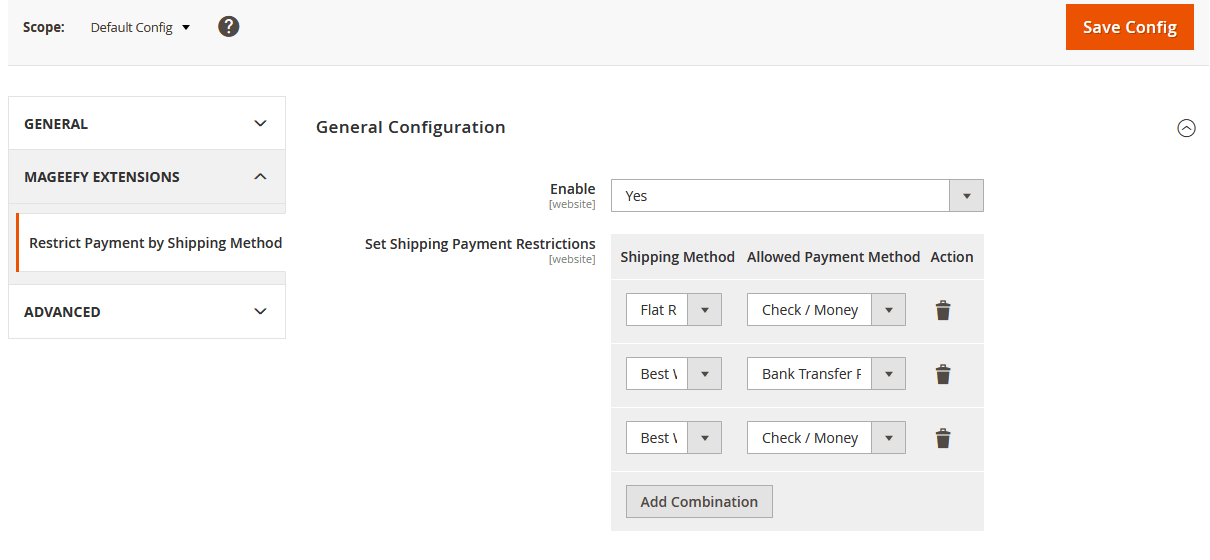 Module Configuration Module Configuration
