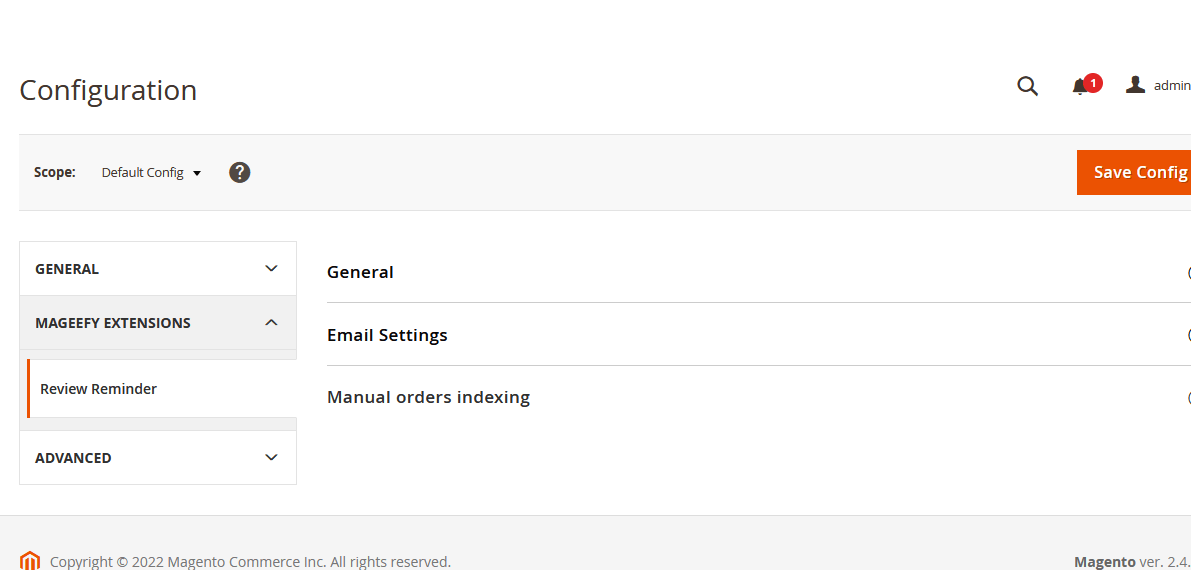 Module Configuration Module Configuration