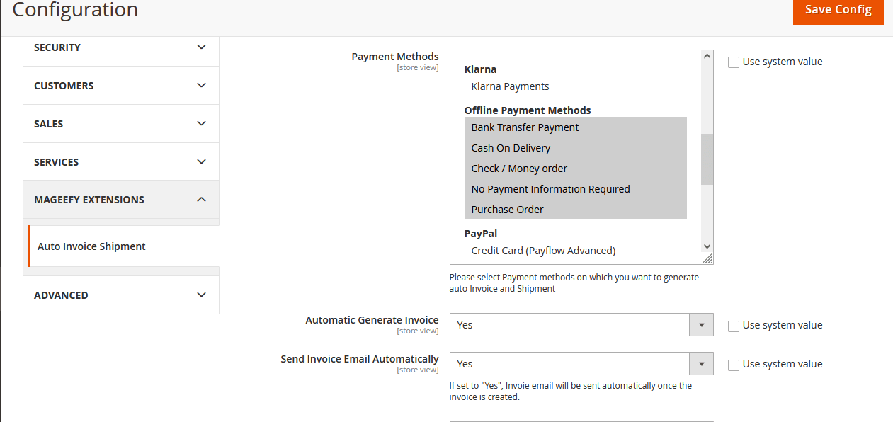 Configuration Configuration