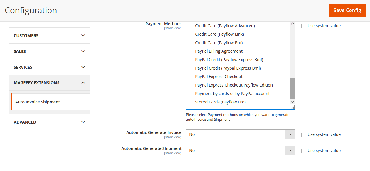 Configuration Configuration