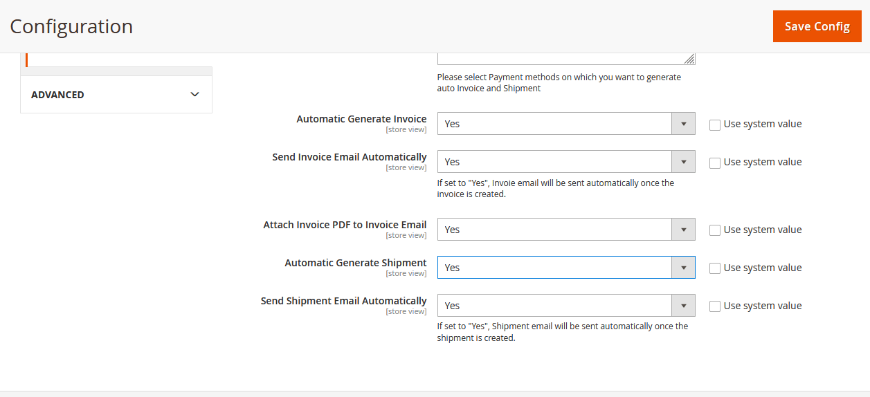 Configuration Configuration
