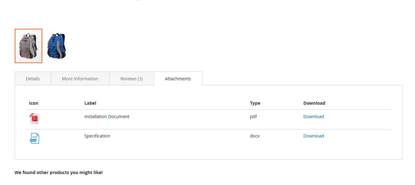 Product Details Page Product Details Page