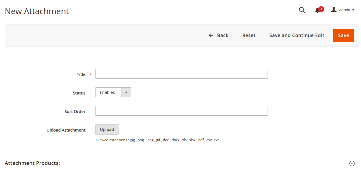 New Attachment Page New Attachment Page