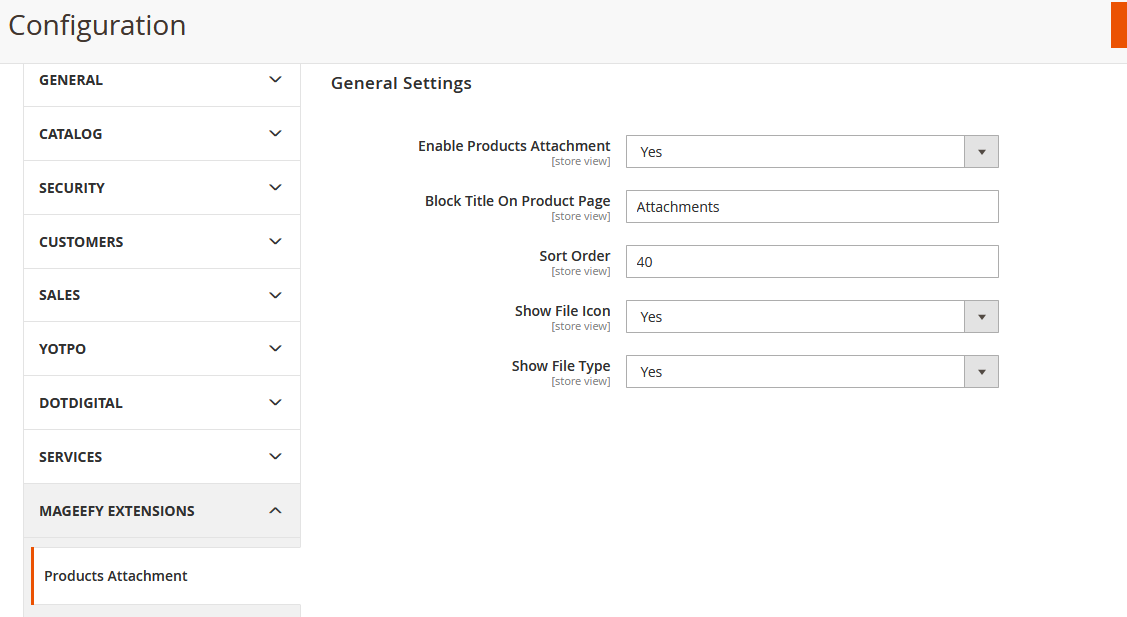 Module Configuration Module Configuration