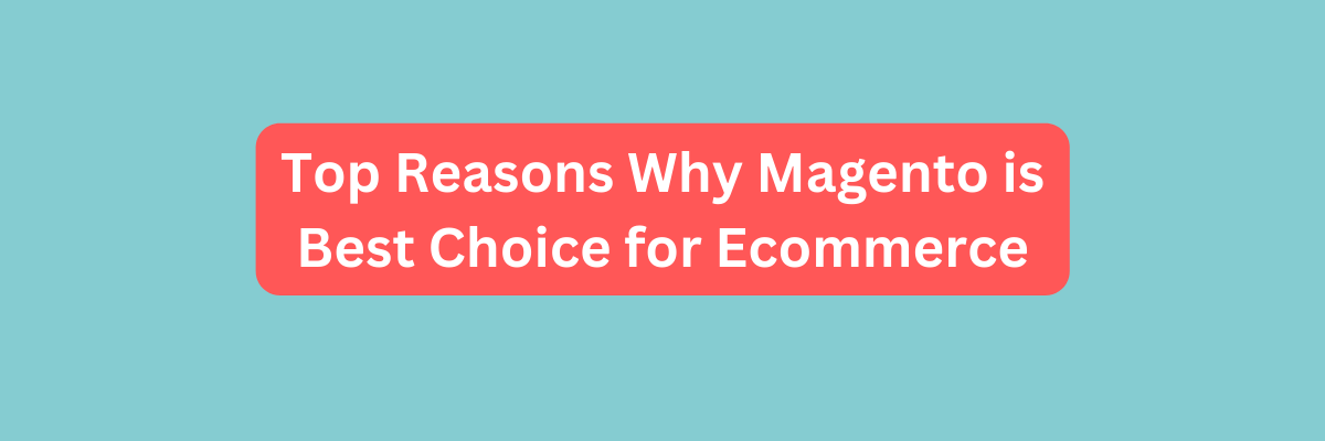 Top Reasons Why Magento is Best Choice for Ecommerce